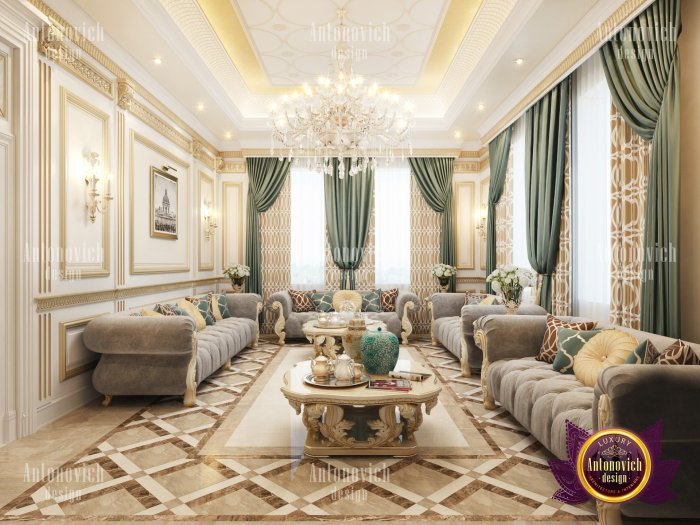 Classic interior living room style elegant interiors architecture